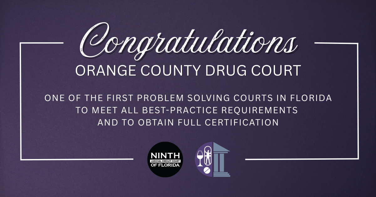 2025 PSC - Orange County Drug Court Certification