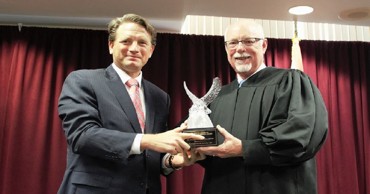 Chief Judge Lauten Receives Prestigious Award | Ninth Judicial Circuit