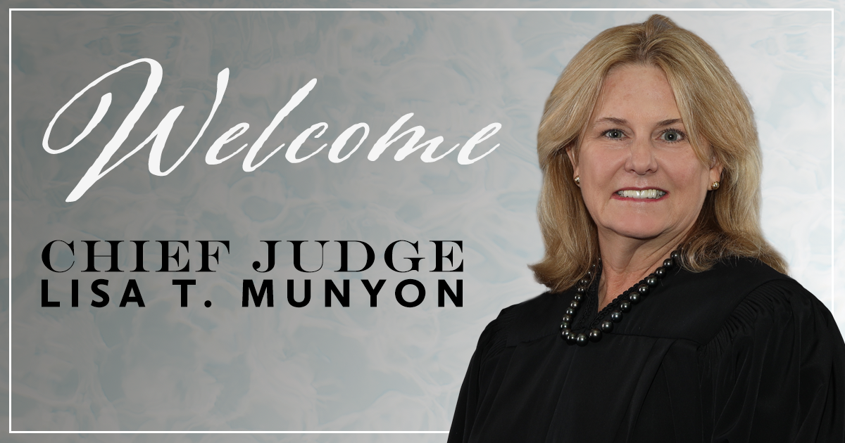 The Honorable Lisa T. Munyon Begins Term as Chief Judge | Ninth ...