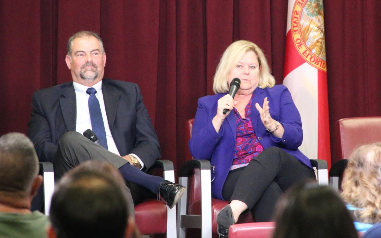 Inside the Courts - Circuit Judge Leticia Marques fields questions from the audience