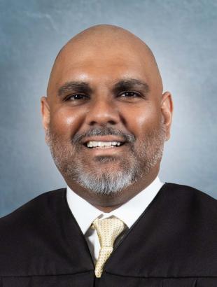 The official judicial photo of Judge Ralph V. Seegobin, Jr.