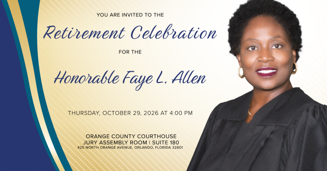 Judge Allen Retirement Invite